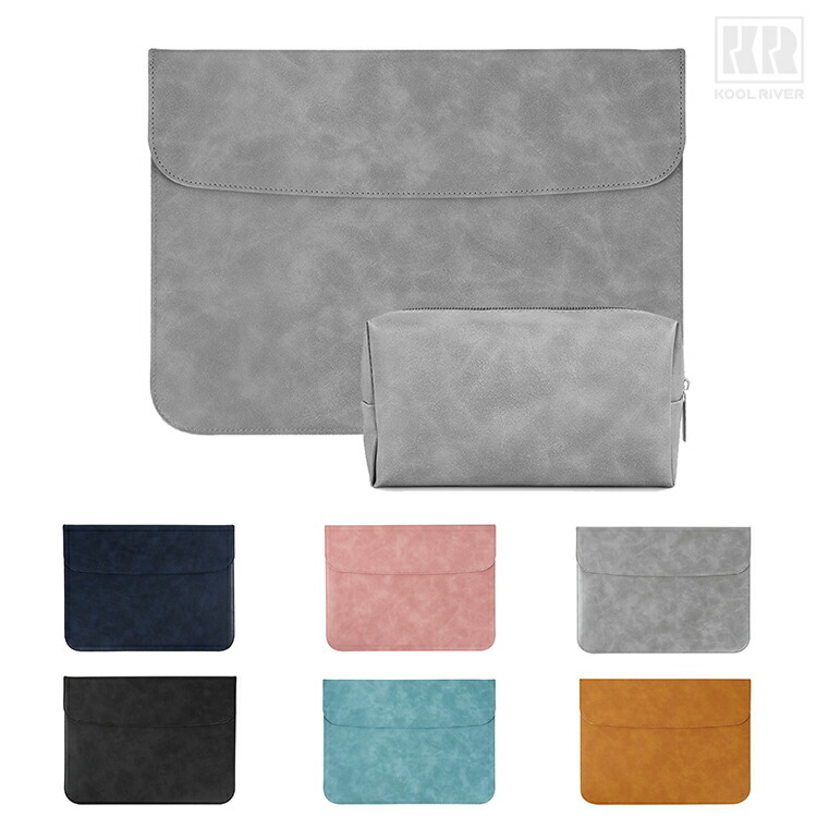 Insta Surface Laptop Go�Ή� 3/Go 2/Go (12.4�C���`) �J�o�[ �d�����[�|�[�`�t�� �y�� PU���U�[ ���� ���킢�� ��G��̗ǂ����� �o�b�O�^ ���[�P�[�X