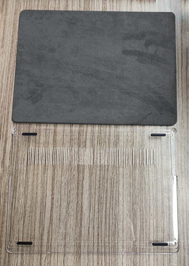 Surface Laptop Go 2 ケース 12.4インチ カバー Laptop Go ケース PUレザー +プラスチック スエード調 ハードケース ケース/カバー 上面/底面 2個1セット｜keitaicase｜05