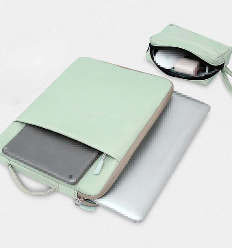 Surface Laptop Go 3 ケース (12.4インチ) ケース カバー  ポーチ付き 電源収納 キャンバス調 撥水 かばん型 バッグ型 ポケット付き セカンドバッグ型｜keitaicase｜04