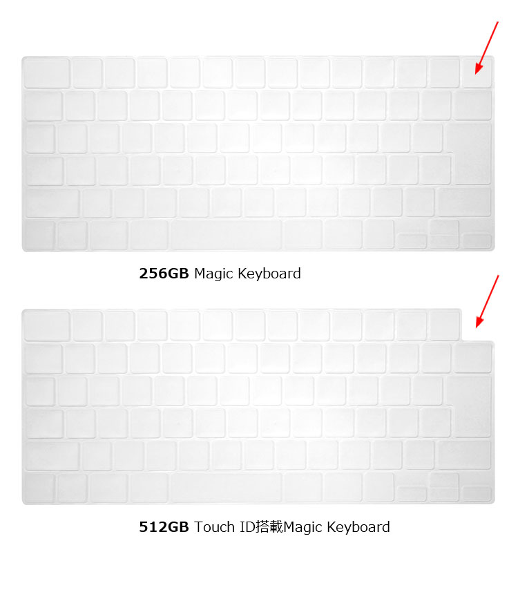 MacBook Neo対応 搭載モデル キーボードカバー キーボード防塵カバー