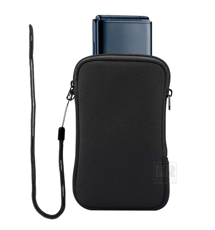MIVE ケースマ本体（未使用に近い美品）ポーチ 充電スタンド MIVE ケースマ AT-M140J ケース カバー ネックストラップ付き