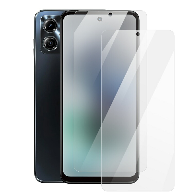 MOTO g64 5G/Moto g64y 5G ガラスフィルム 強化ガラス 2枚セット 硬度