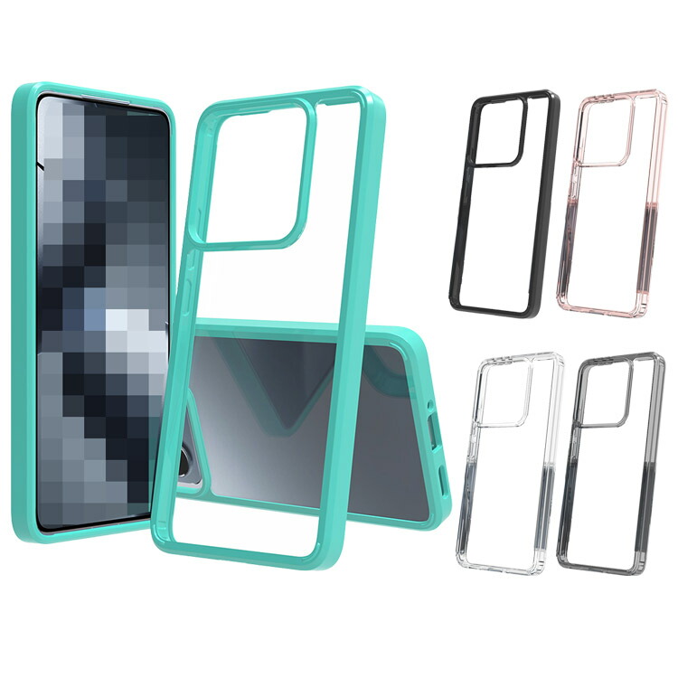 Xiaomi 14T �N���A �P�[�X 14T Pro �J�o�[ �w�ʓ��� TPU �\�t�g�P�[�X  ���� �V���I�~ 14T/14T �v�� ������� �������� ���� ������ �V���I�~�[