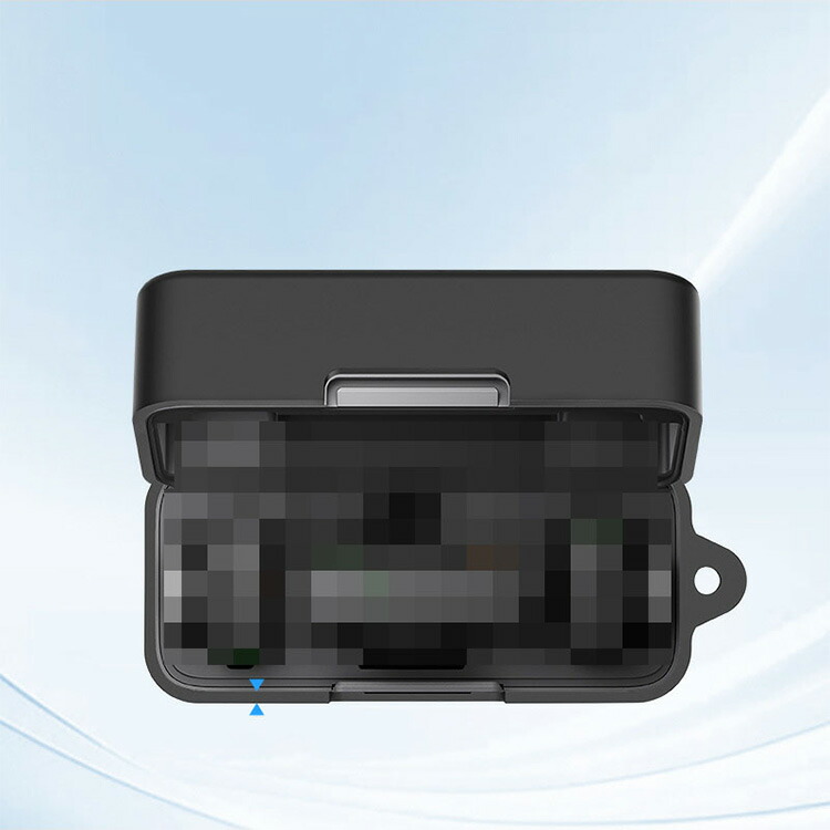 DJI Mic Mini ケース シリコン シンプル カラビナ付き 保護カバー