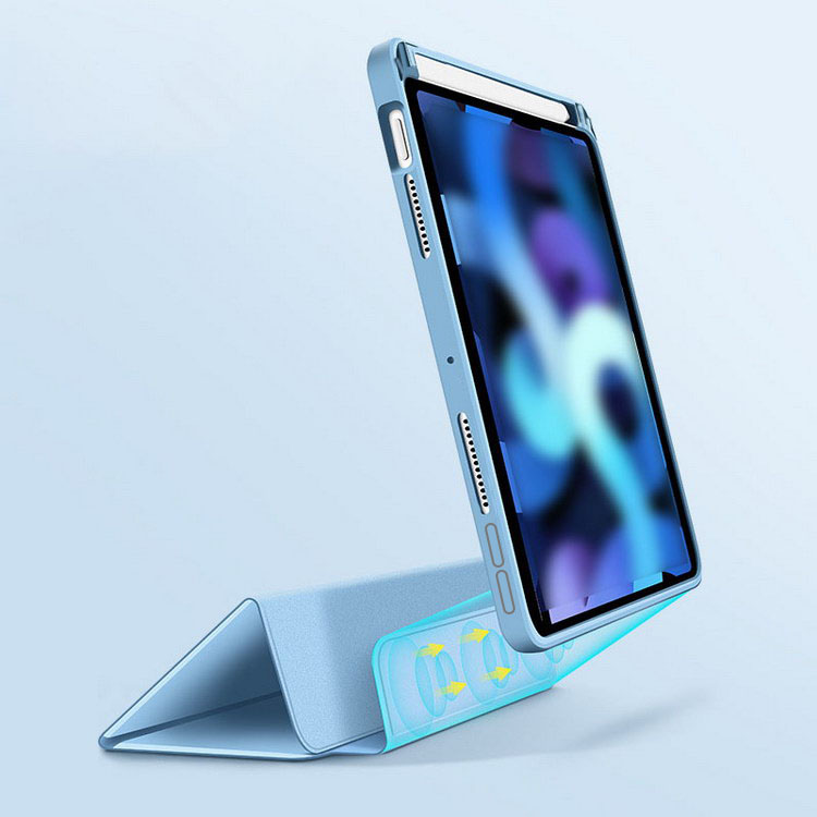 iPad mini 6 (第6世代) 8.3インチ ケース 手帳型 かわいい ペン収納 衝撃吸収 保護ケース 背面透明 タブレットカバー PUレザー アイパッドミニ6 手帳型｜keitaicase｜03
