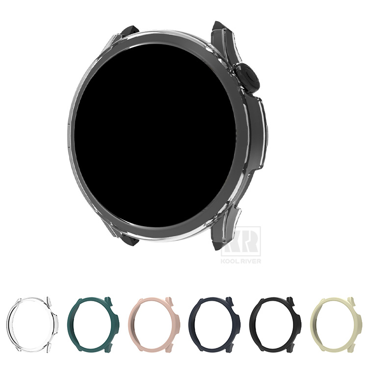 Xiaomi Watch S5�Ή� �P�[�X 46mm �J�o�[ �P�F/�N���A �n�[�h�P�[�X �ی�P�[�X ���� �V���I�~ �E�H�b�` S5 46mm �V���I�~�[ �ϏՌ��P�[�X/�J�o�[