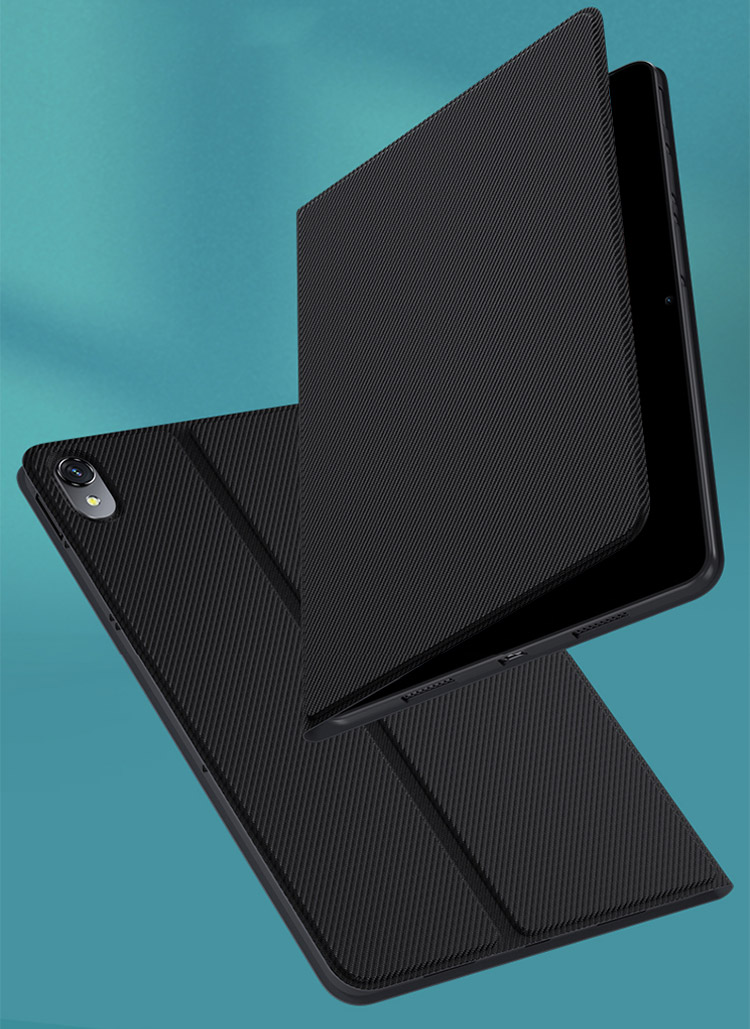 HUAWEI MatePad 11.5 ケース/カバー 2023モデル 手帳型 PUレザー カーボン調 ファーウェイ メイトパッド11.5インチ スタンド機能 手帳型 カバー 耐衝撃｜keitaicase｜03