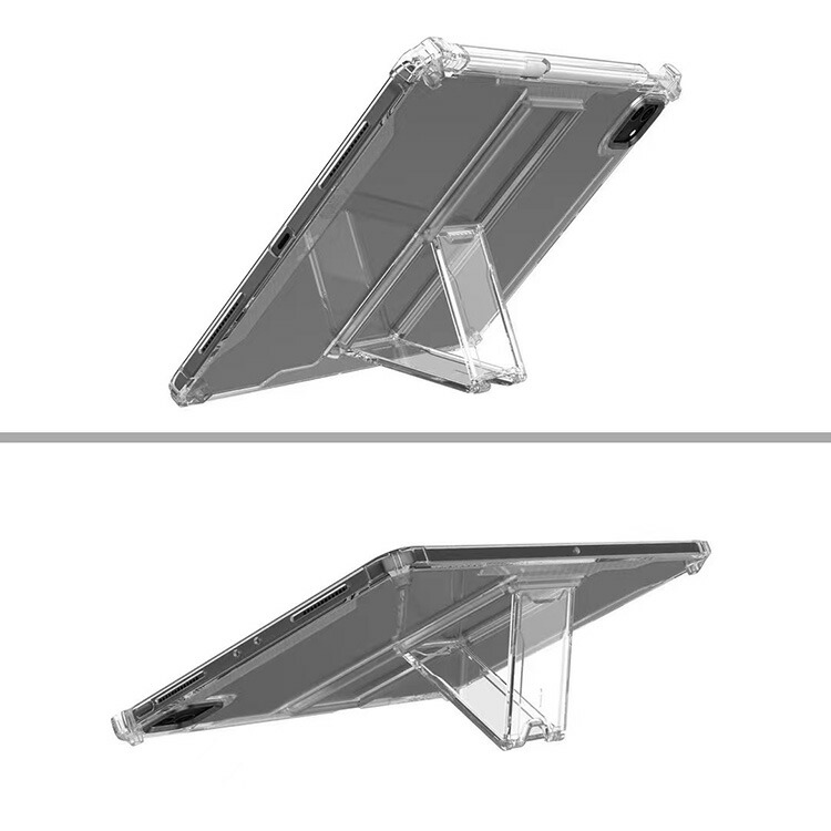 Xiaomi Pad 6 クリアケース 11.2インチ 耐衝撃 カバー 透明 TPU ソフトカバー スタンド機能 ペン収納 角 保護 コーナーバンパー 衝撃吸収 保護ケース｜keitaicase｜04