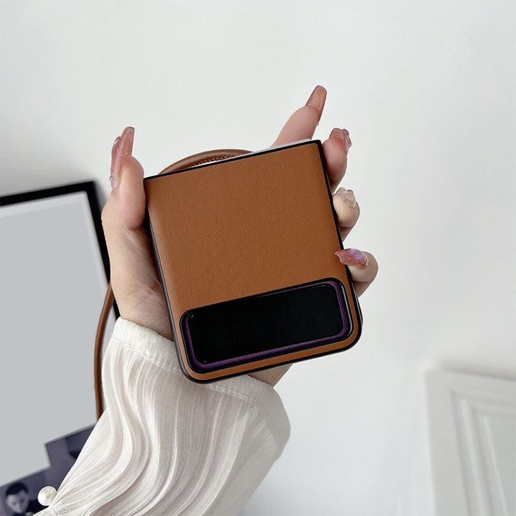 Moto Razr 40/Moto 40s ケース カバー 折りたたみ型 PUレザー