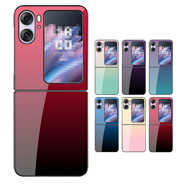 OPPO Find N2 Flip �P�[�X/�J�o�[ �w�ʋ����K���X �I�b�| �t�@�C���h N2 �t���b�v �A���h���C�h �������� �������