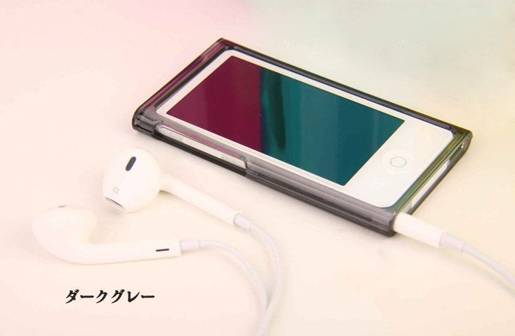 Apple iPod nano クリア ケース/カバー 背面カバー スリムで薄い シンプルでオシャレ 第7世代 アップル アイポッドナノ 7 カバー｜keitaicase｜08