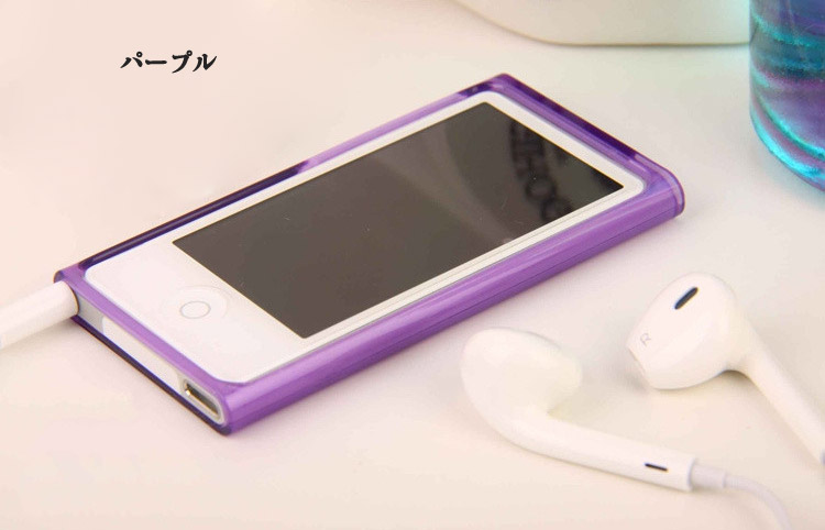 Apple iPod nano クリア ケース/カバー 背面カバー スリムで薄い シンプルでオシャレ 第7世代 アップル アイポッドナノ 7 カバー｜keitaicase｜11