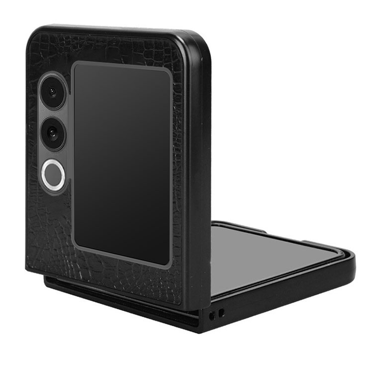 nubia Flip 2 A404ZT ブラック 本体 Nubia Flip 2 ケース Flip2 A404ZT カバー PUレザー クロコダイル調