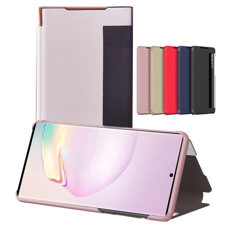 Samsung Galaxy Note20/Note20 Ultra 5G SC-53A docomo/SCG06 au �P�[�X / �J�o�[ ��܂� ���U�[ PU���U�[ �X�^���h�@�\ �T���X�� �M�����N�V�[�m�[�g20