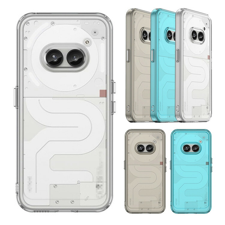 Nothing Phone 2a �N���A�P�[�X ���� �ϏՌ� �J�o�[ �ϏՌ� �P�[�X/�J�o�[ TPU �\�t�g�P�[�X �X�g���b�v�� �i�b�V���O �t�H��2a �������� �������