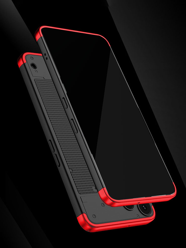 Nothing Phone (3a) Lite ケース 耐衝撃 ハードケース マットブラック