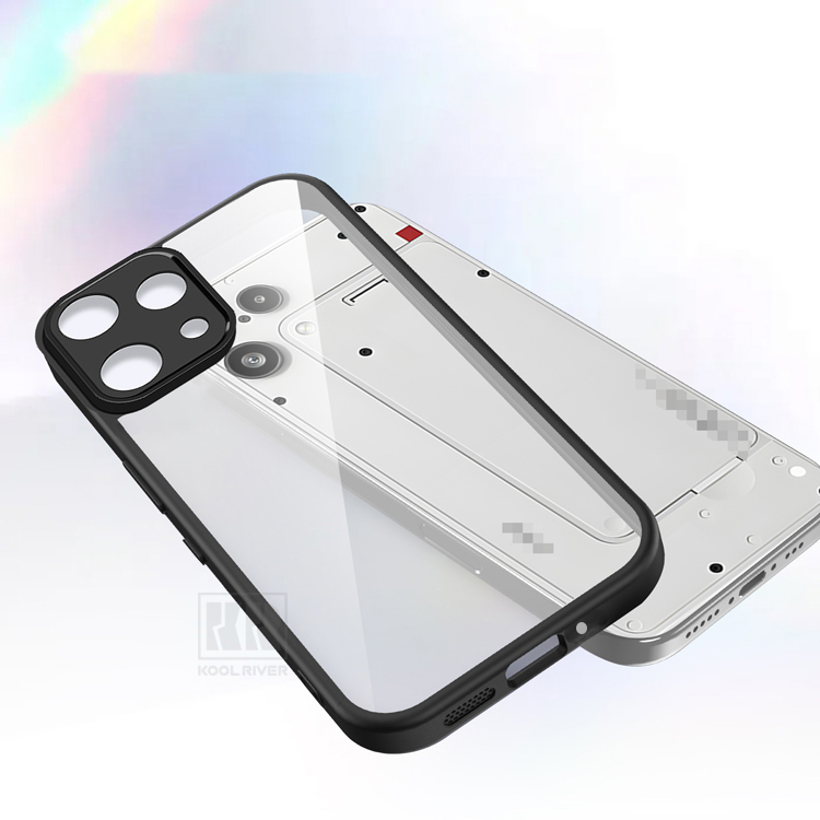 Nothing Phone 3a Lite ケース 耐衝撃 カバー 背面透明 シンプル TPU +