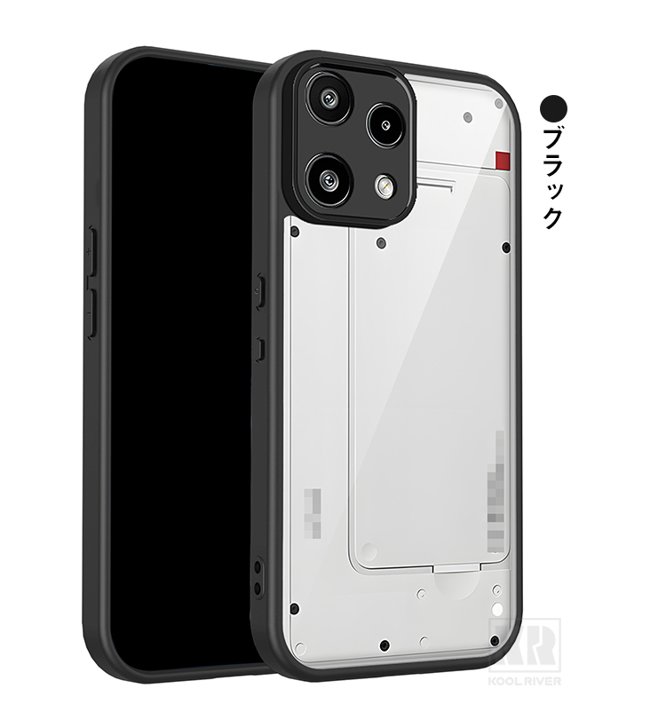 Nothing Phone 3a Lite ケース 耐衝撃 カバー 背面透明 シンプル TPU +
