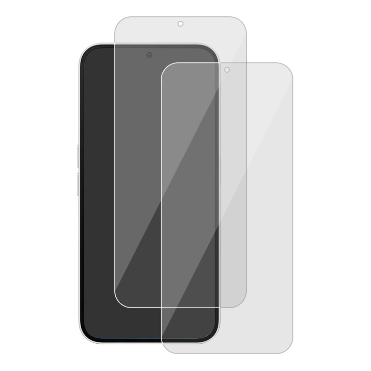 Nothing Phone 3a Pro KXtB 2 KX tی 9H tیV[g KXV[g ʕی یtB ibVO tH3a v