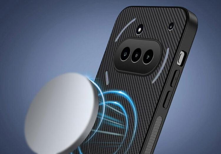 Nothing Phone 3a ケース Pro 耐衝撃 ケース/カバー カーボン調 TPU+PU