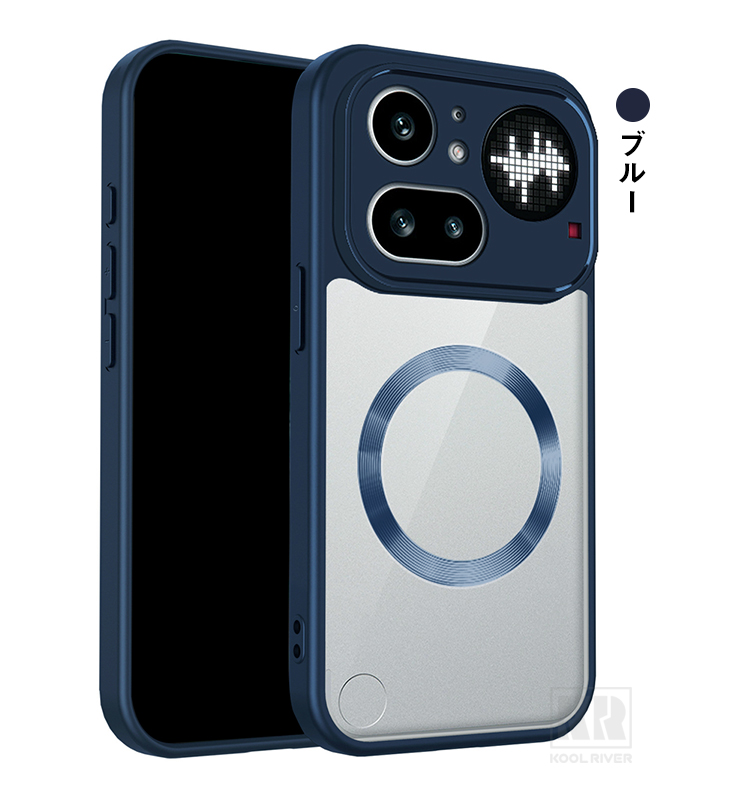 Insta Nothing Phone 4a対応 ケース 4a Pro カバー 背面透明 シンプル