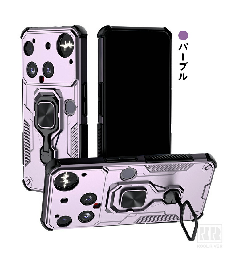 Nothing Phone 3 ケース 耐衝撃 カバー 一体型スマホリング付き