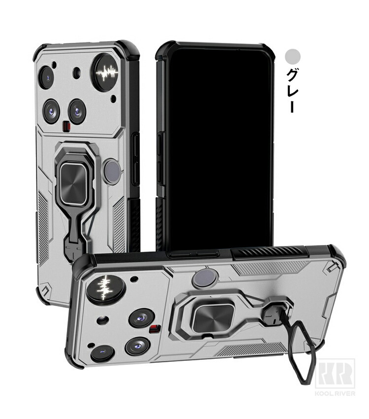 Nothing Phone 3 ケース 耐衝撃 カバー 一体型スマホリング付き