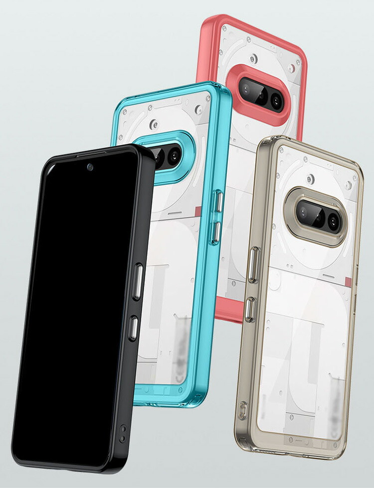 Nothing Phone 3a クリアケース 透明 カバー 耐衝撃 ケース
