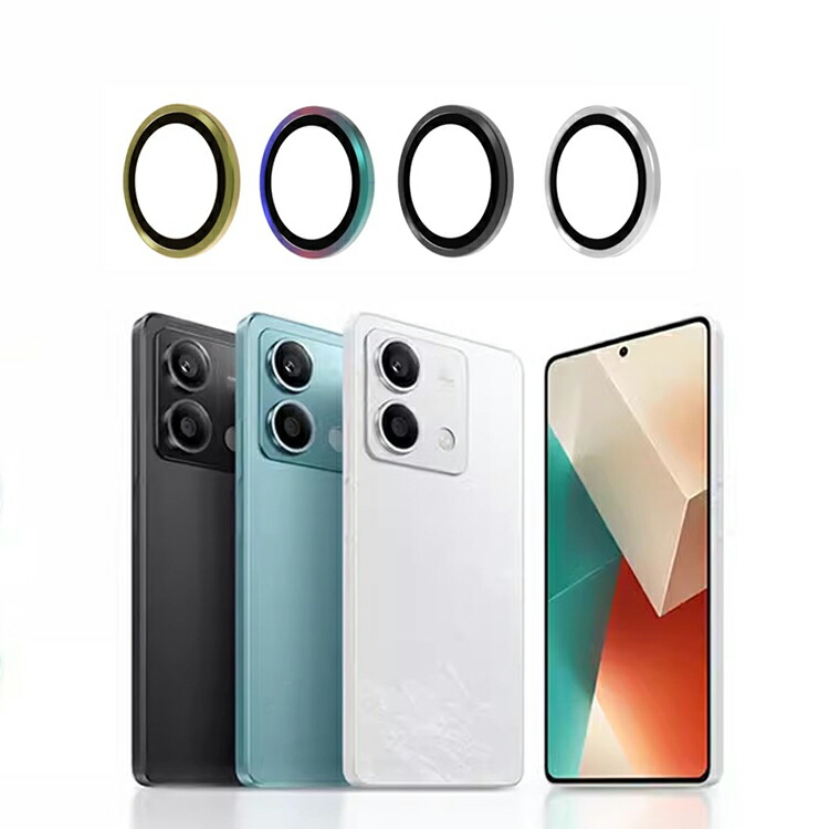 Redmi Note 13 Pro 5G カメラカバー 1セット2枚入りガラス
