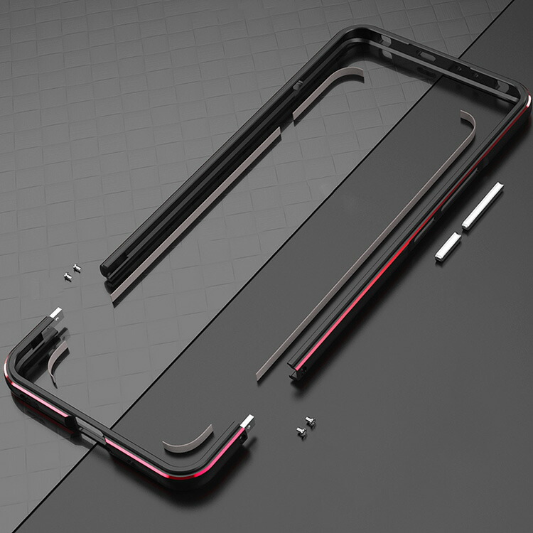 Redmi Note 13 Pro 5G バンパー ケース アルミバンパー カメラレンズカバー付き ケース/カバー かっこいい アルミバンパー 小米 シャオミ レッドミー｜keitaicase｜03