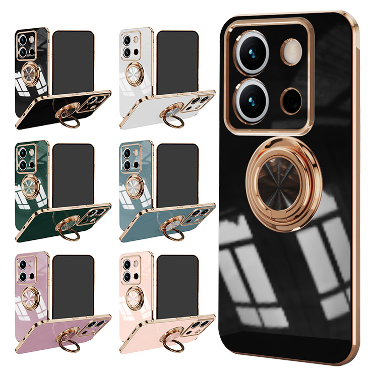 Redmi Note 13 Pro 5G �P�[�X �J�o�[ ��̌^�����O�t�� ���b�L TPU �R �X�g���b�v�z�[���t�� �V���v�� �w�ʃP�[�X ���� �V���I�~ ���b�h�~�[ �m�[�g13 �v��