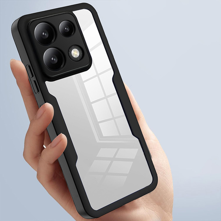 Redmi Note 13 Pro 5G ケース 耐衝撃 カバー クリア 背面透明 カメラ