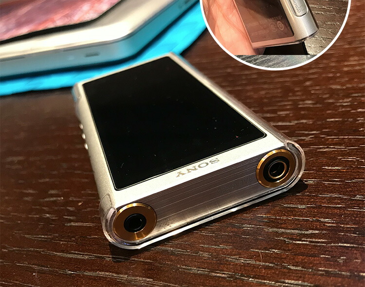 SONY NW-ZX300 クリアケース/カバー 背面カバー 背面ケース/カバー
