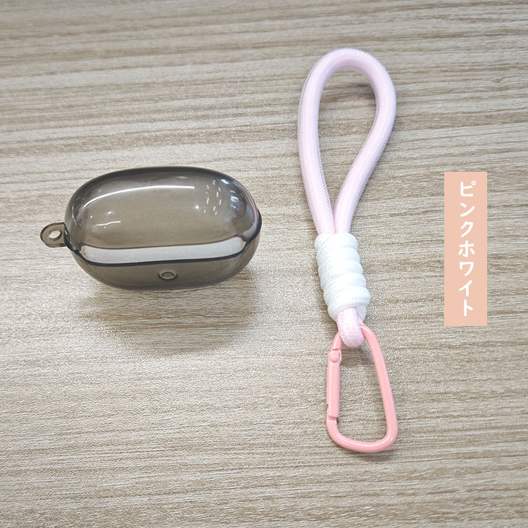 Shokz OpenDots ONE ケース カバー クリア 透明 TPU シンプル 紐