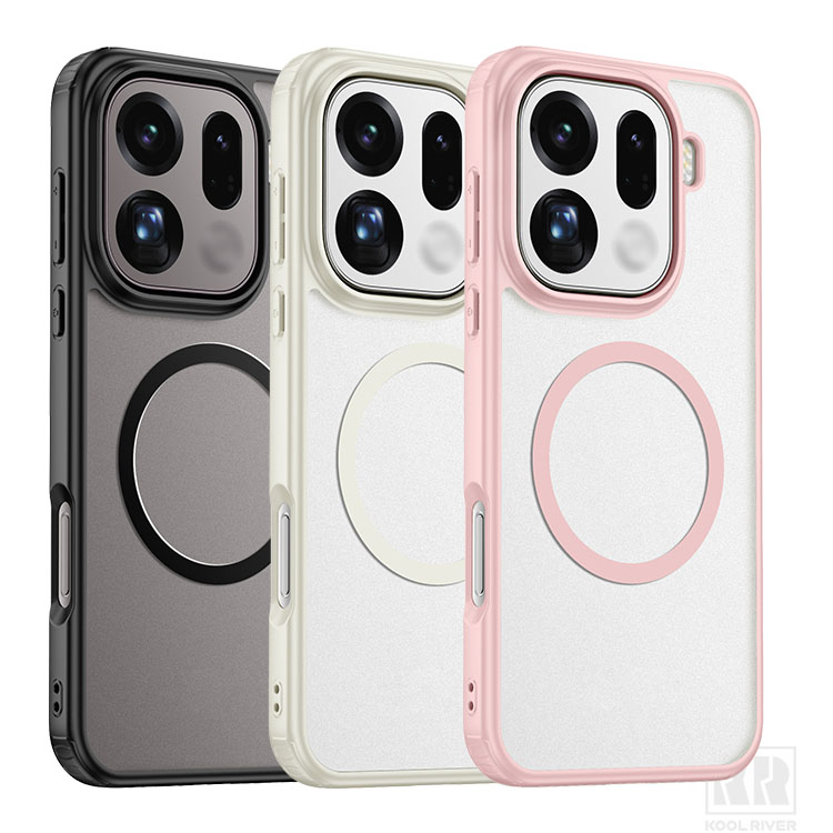 OPPO Find X9 ケース Pro カバー マット 背面半透明 側面滑り止め TPU