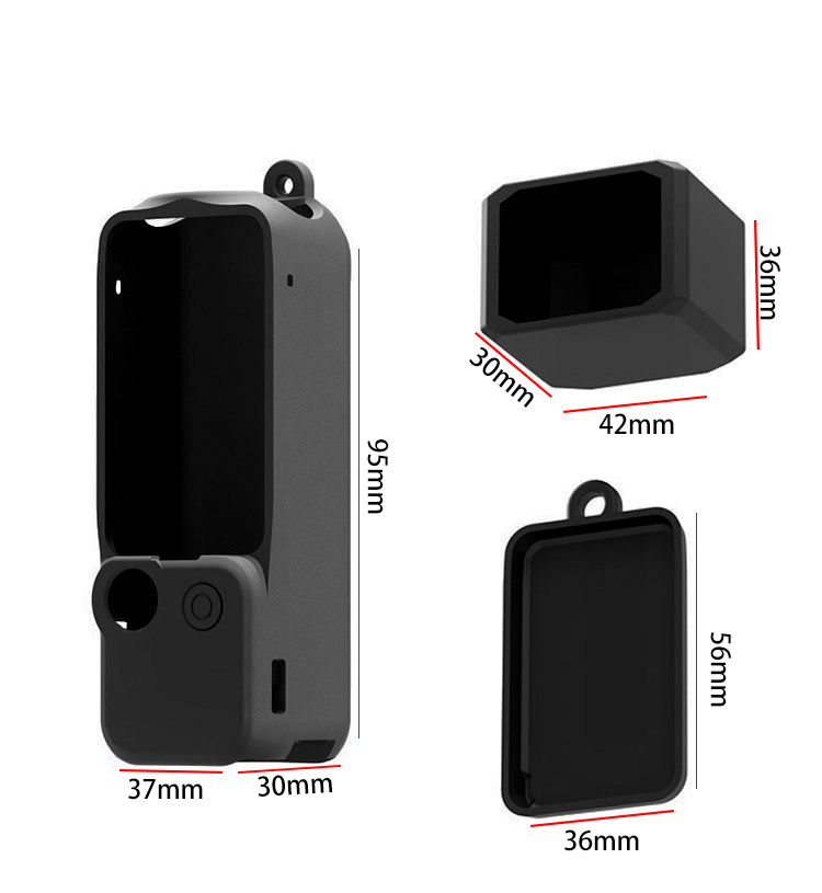 オスモ ポケット 3 ケース カバー+カメラレンズ保護+液晶保護 DJI Osmo