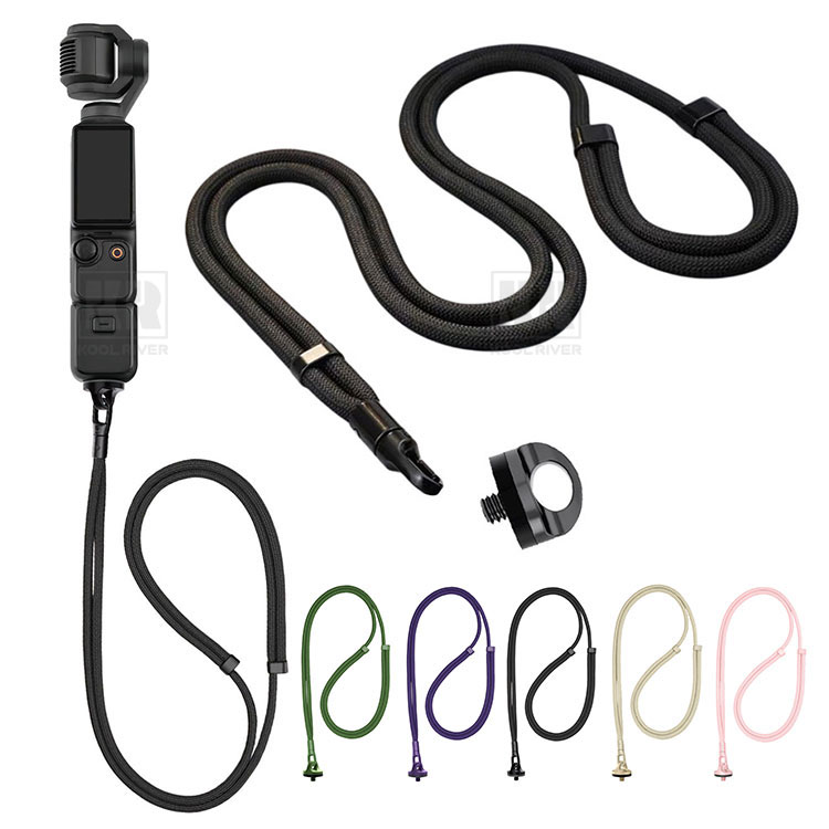 Insta Osmo Pocket 4�Ή� / 4p / 3 �V�����_�[�X�g���b�v Action6 Mobile8P ���|�� �l�b�N�X�g���b�v �����h�~ �J�����R �������[�h�t�� �O�r�����p