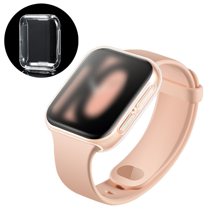OPPO WATCH 41MM/46MM �����P�[�X/�J�o�[ TPU �N���A �I�b�| �E�H�b�` �\�t�g�P�[�X