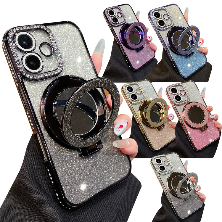 POCO M7 Pro 5G �J�o�[ ���b�L ���C���X�g�[�� �~���[�t�� ��̌^�X�}�z�����O�t�� �X�^���h�@�\ Qi�[�d ���C�����X�[�d �Ή� �w�ʃP�[�X ���� �V���I�~