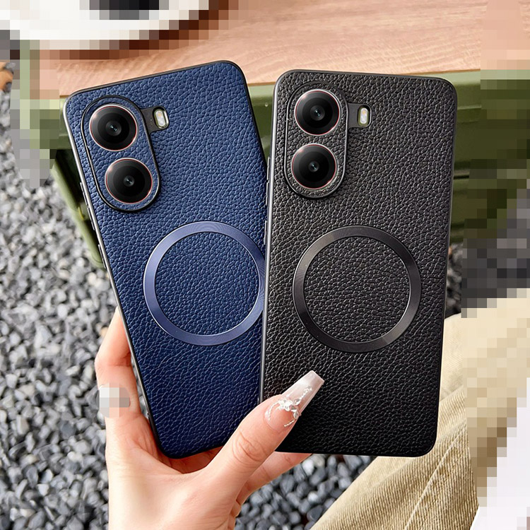 POCO X7 Pro ケース カバー 耐衝撃 PUレザー ストラップホール付き Qi