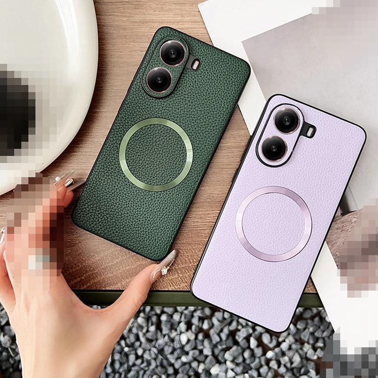 POCO X7 Pro ケース カバー 耐衝撃 PUレザー ストラップホール付き Qi