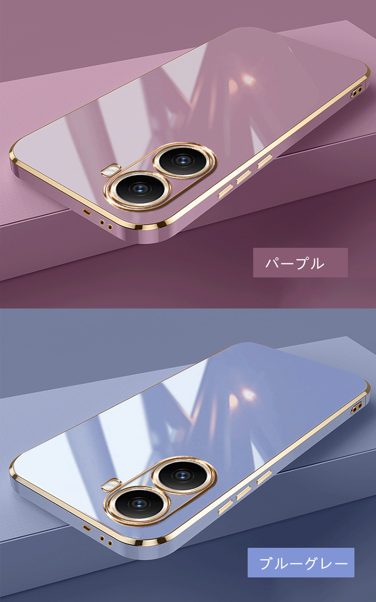 POCO X7 Pro ケース 耐衝撃 カバー メッキ TPU ソフト ストラップ