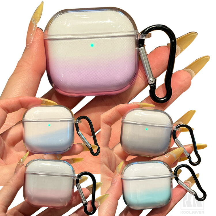 AirPods Pro 3 �N���A�P�[�X ��3���� �J�o�[ �N���A ���� �O���f�[�V���� �J���r�i�t�� TPU �V���v�� �ی�J�o�[ �������� ������� Apple �A�C�z��
