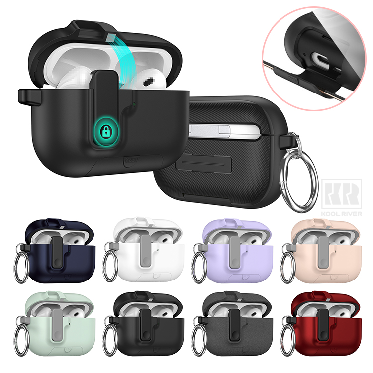 AirPods Pro 3 �ϏՌ� �P�[�X ��3���� �J�o�[ �J���r�i�t�� 2�d�\�� TPU +�v���X�`�b�N �n�[�h�P�[�X �ی�J�o�[ Apple �A�C�z�� �G�A�[�|�b�Y �v��