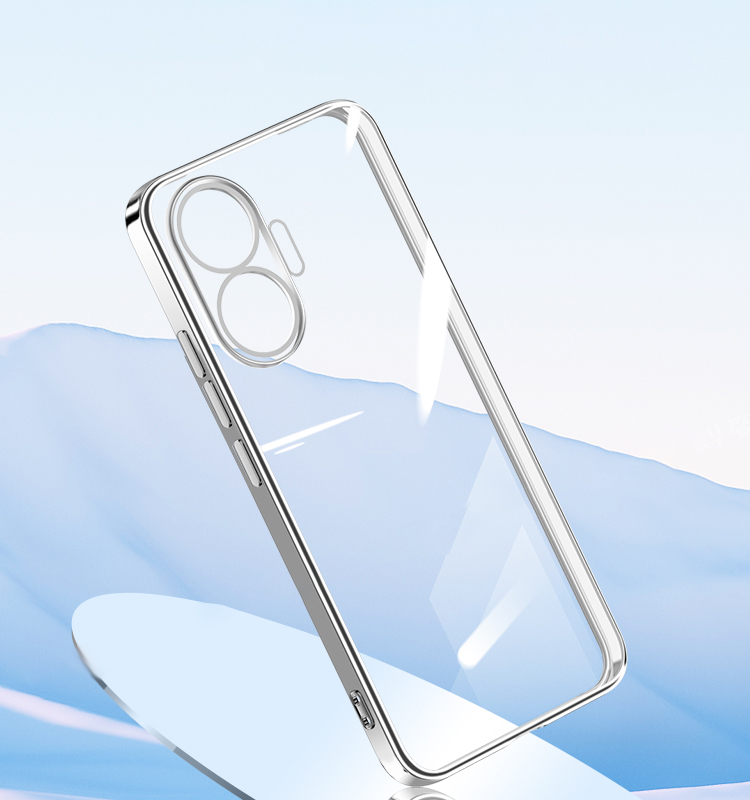 POCO F7 ケース クリア カメラ保護あり カバー メッキ TPU 透明 ソフトケース ストラップ穴 可愛い お洒落 ストラップホール付き シンプル  小米 シャオミ |  | 01