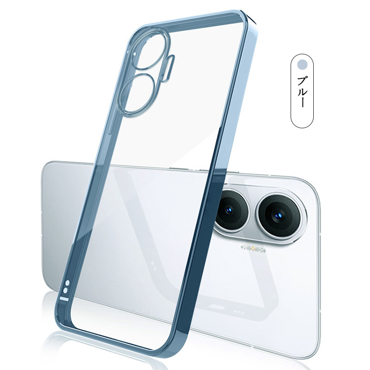 POCO F7 ケース クリア カメラ保護あり カバー メッキ TPU 透明 ソフトケース ストラップ穴 可愛い お洒落 ストラップホール付き シンプル  小米 シャオミ |  | 04