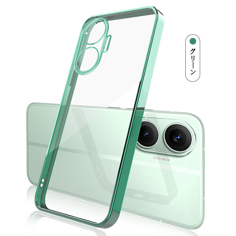 POCO F7 ケース クリア カメラ保護あり カバー メッキ TPU 透明 ソフトケース ストラップ穴 可愛い お洒落 ストラップホール付き シンプル  小米 シャオミ |  | 07