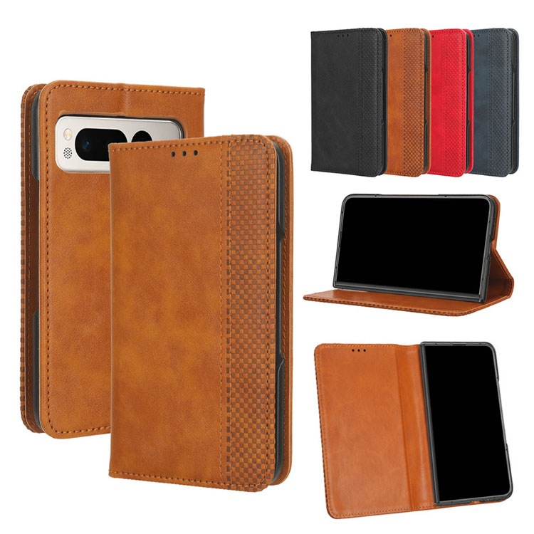 Google Pixel Fold �P�[�X �J�o�[ �蒠�^ �J�o�[ PU���U�[ �蒠�^���U�[�P�[�X �X�^���h�@�\ �O�[�O�� �s�N�Z�� �t�H�[���h �ی�P�[�X �J�o�[