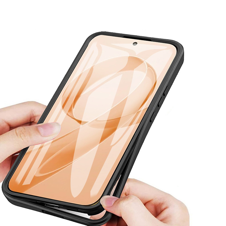 POCO F8 Pro クリア ケース Ultra耐衝撃 背面透明 両面 前後保護 フル