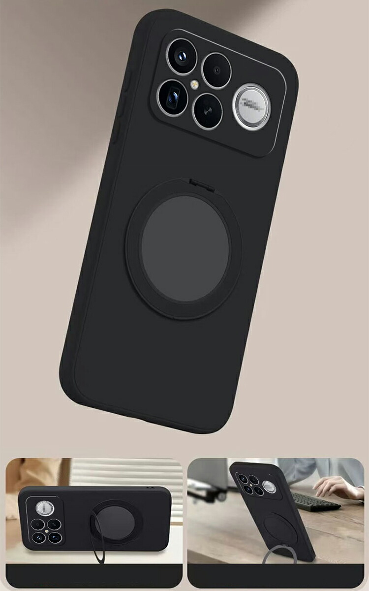 POCO F8 Pro ケース Ultra 耐衝撃 ストラップ付き TPU ソフトケース